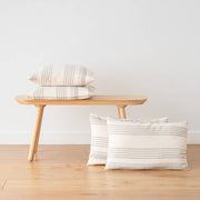Linen Cushion Cover & Insert – Cream Linum – EURO – 26" x 26"