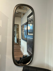 Pewter Mirror – Oval – Large