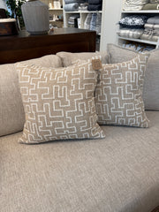 Montana Linen Pillow & Insert – Square – 19" x 19"