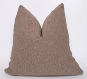 Classic Boucle Pillow & Insert - 20" x 20" - Mud