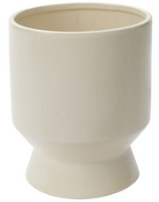 AD Elliott Pot — 9.75" x 11" — White