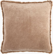 Surya – Pillow & Insert Bundle – Washed Cotton Velvet – 22" x 22"